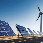 사우디아라비아 내 미국과의 관계 - **Prompt:** A visually rich tableau illustrating the evolving relationship between Saudi Arabia and ...